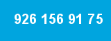 926 156 91 75 926 156 91 75